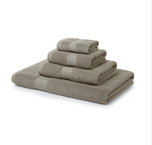 500 GSM Latte Towel Bale 12 Piece – 4 Face Cloths, 4 Hand Towels, 2 Bath Towels, 2 Bath Sheets