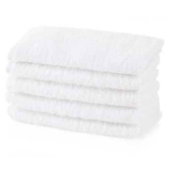 500 GSM Luxury White Guest Towels