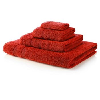 500GSM Royal Egyptian Red Bath Sheets