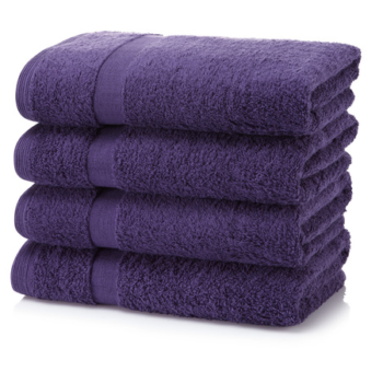 600 GSM Royal Egyptian Collection Purple Hand Towels