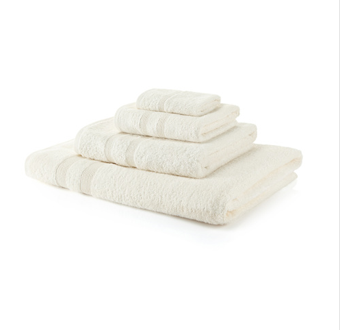 700 GSM Cream Towel Bale 5 Piece – 2 Face Cloths, 1 Hand Towel, 1 Bath Towel, 1 Bath Sheet