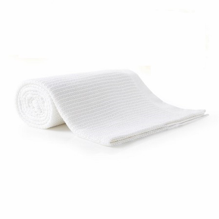 100% Cotton Thermal Blankets - White